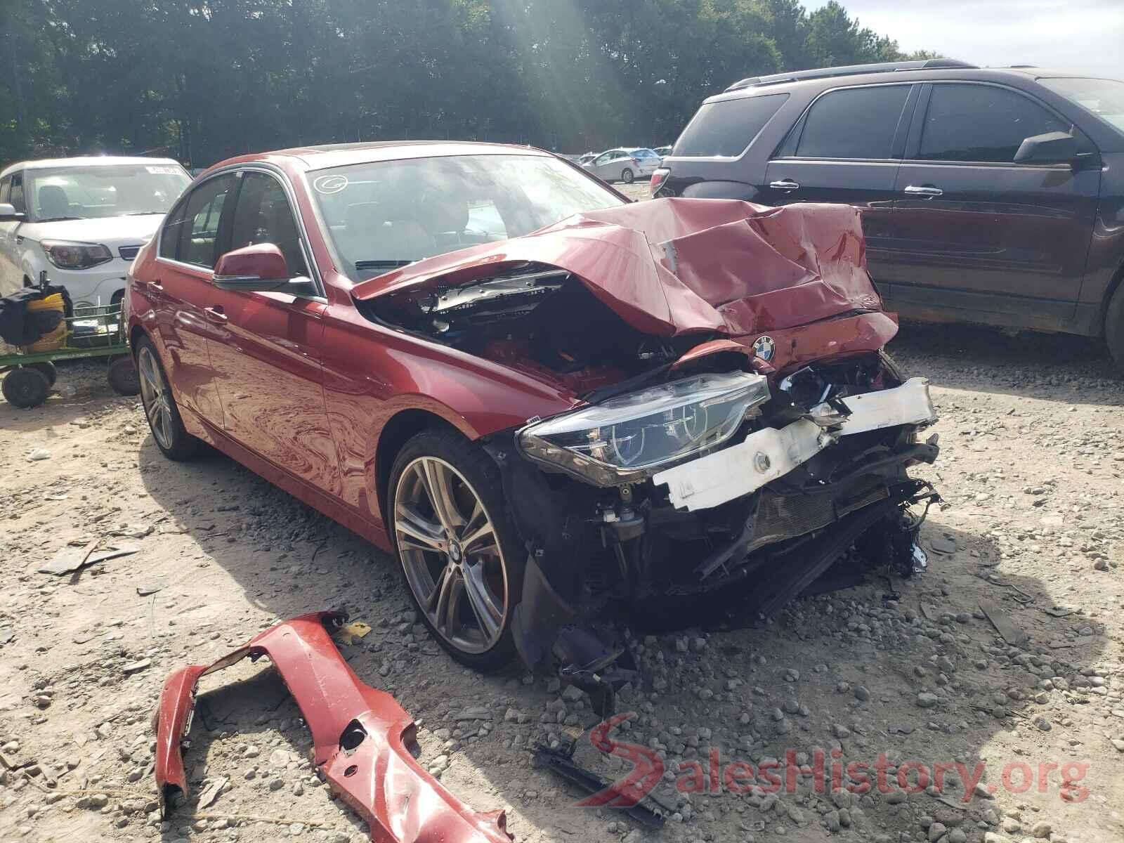 WBA8B3G5XJNV01284 2018 BMW 3 SERIES