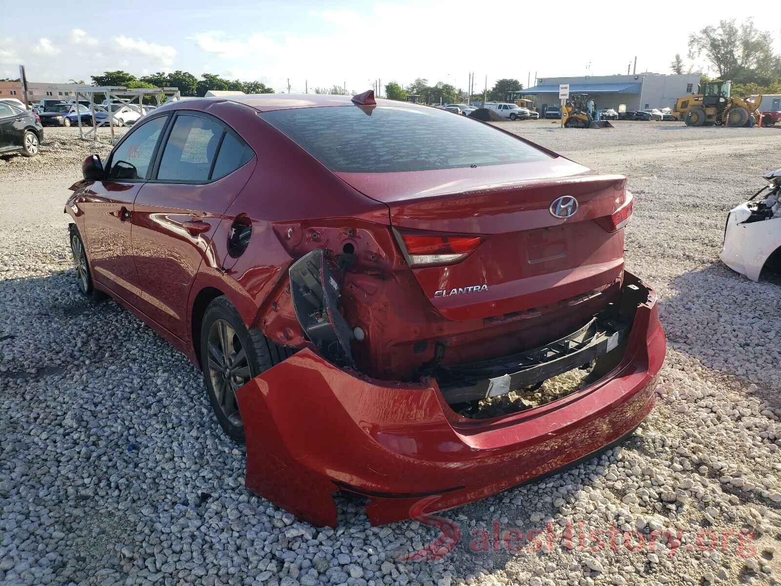 5NPD84LF8HH021291 2017 HYUNDAI ELANTRA