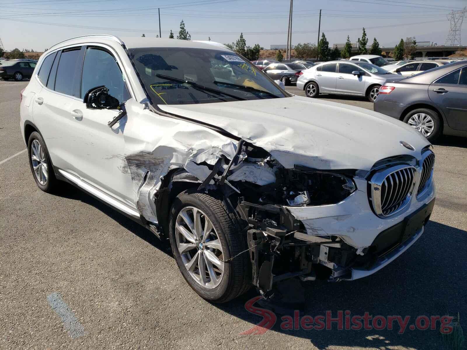 5UXTR7C56KLR53587 2019 BMW X3