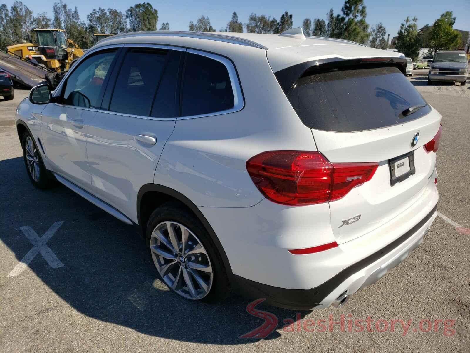 5UXTR7C56KLR53587 2019 BMW X3