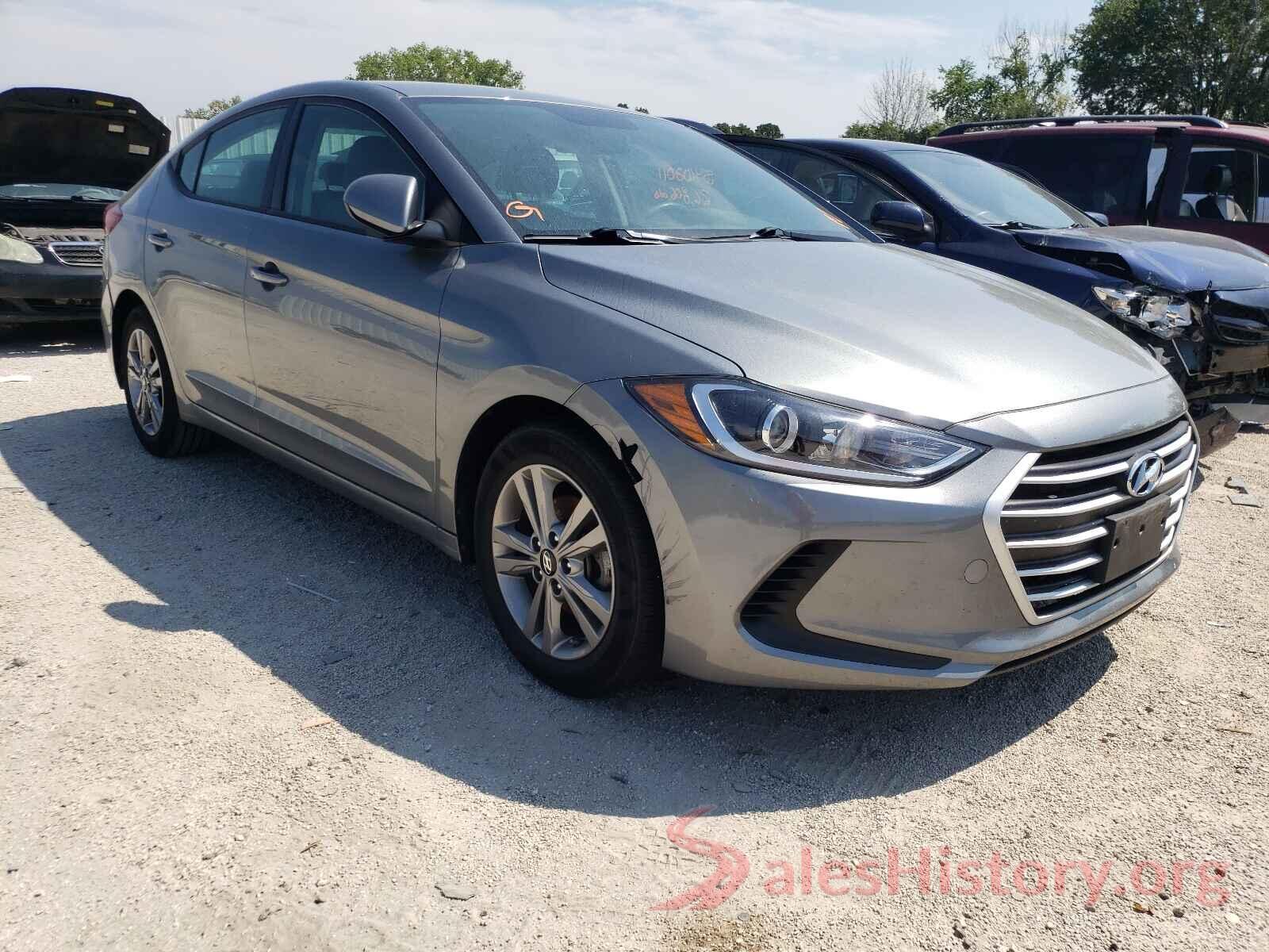 KMHD84LF2JU537153 2018 HYUNDAI ELANTRA