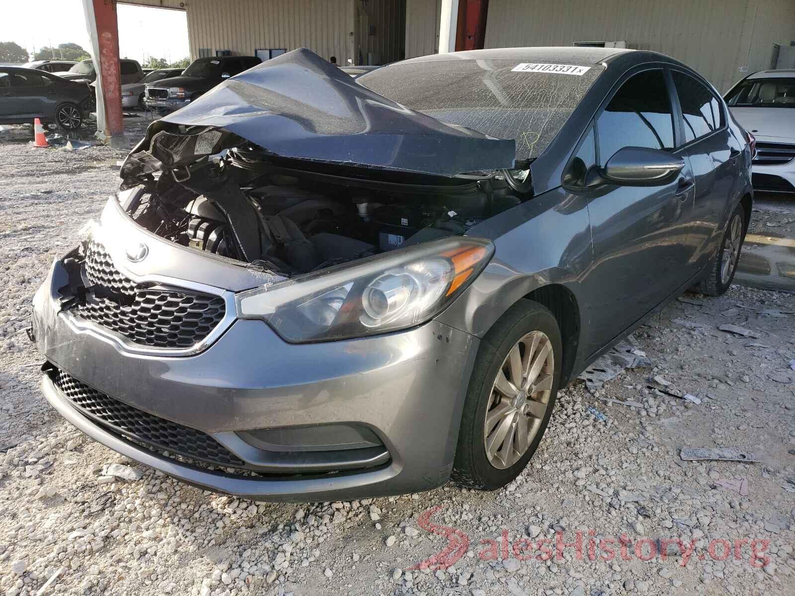 KNAFX4A66G5479714 2016 KIA FORTE