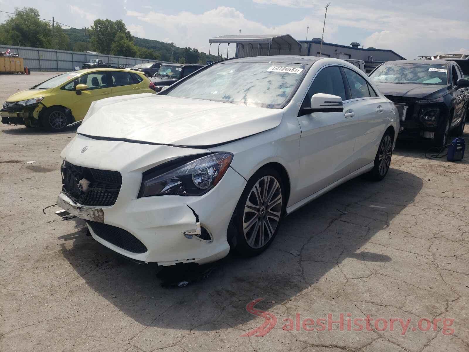 WDDSJ4GB5JN608207 2018 MERCEDES-BENZ CLA-CLASS