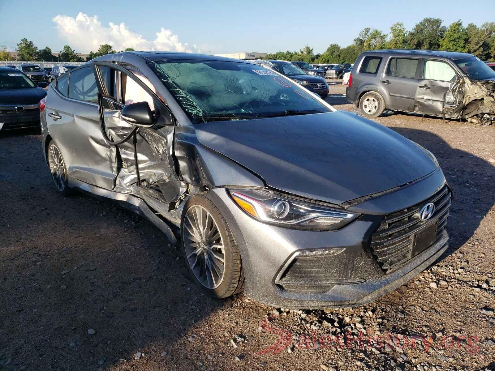 KMHD04LB9JU592414 2018 HYUNDAI ELANTRA