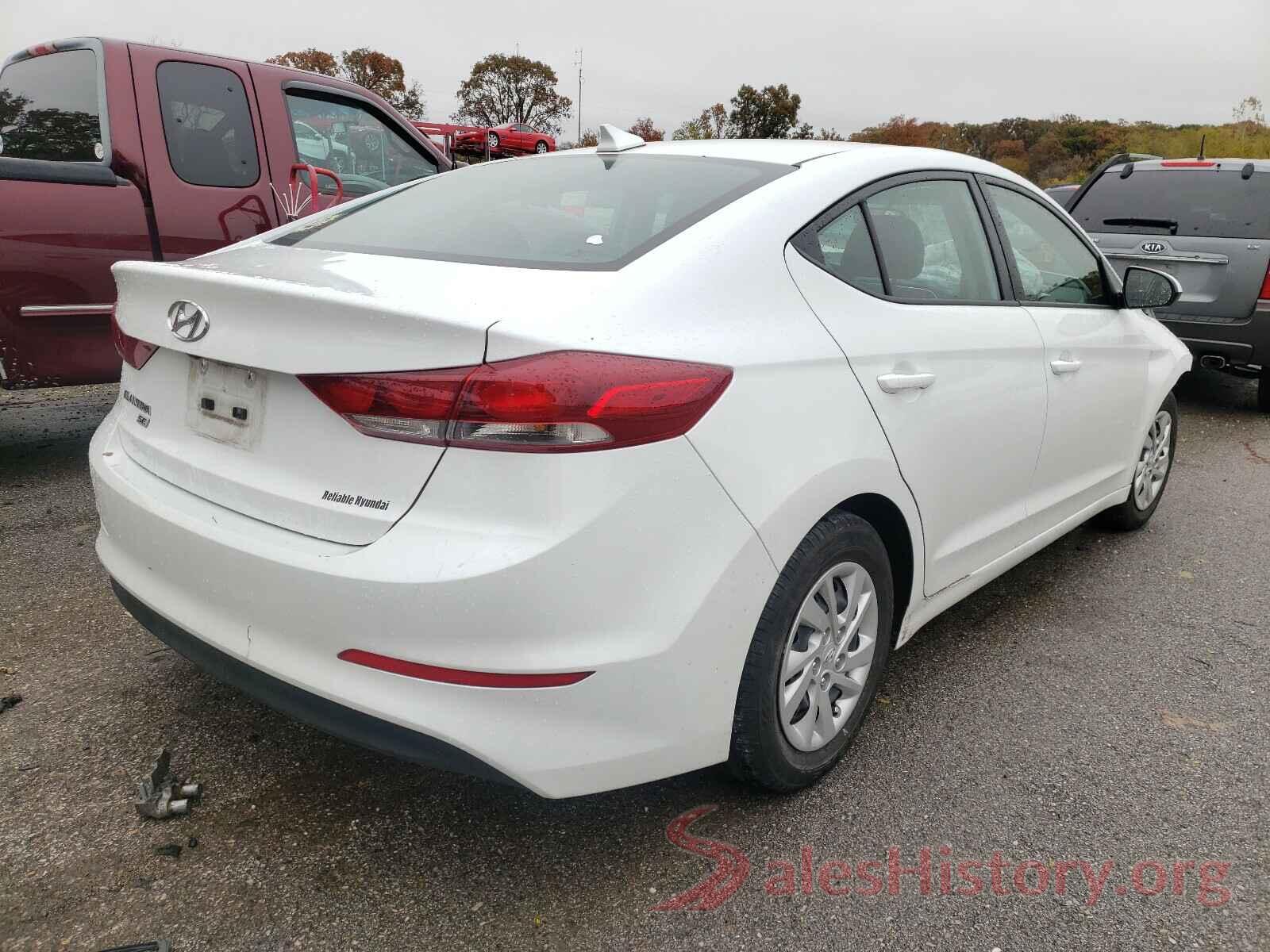 5NPD74LF8JH402406 2018 HYUNDAI ELANTRA