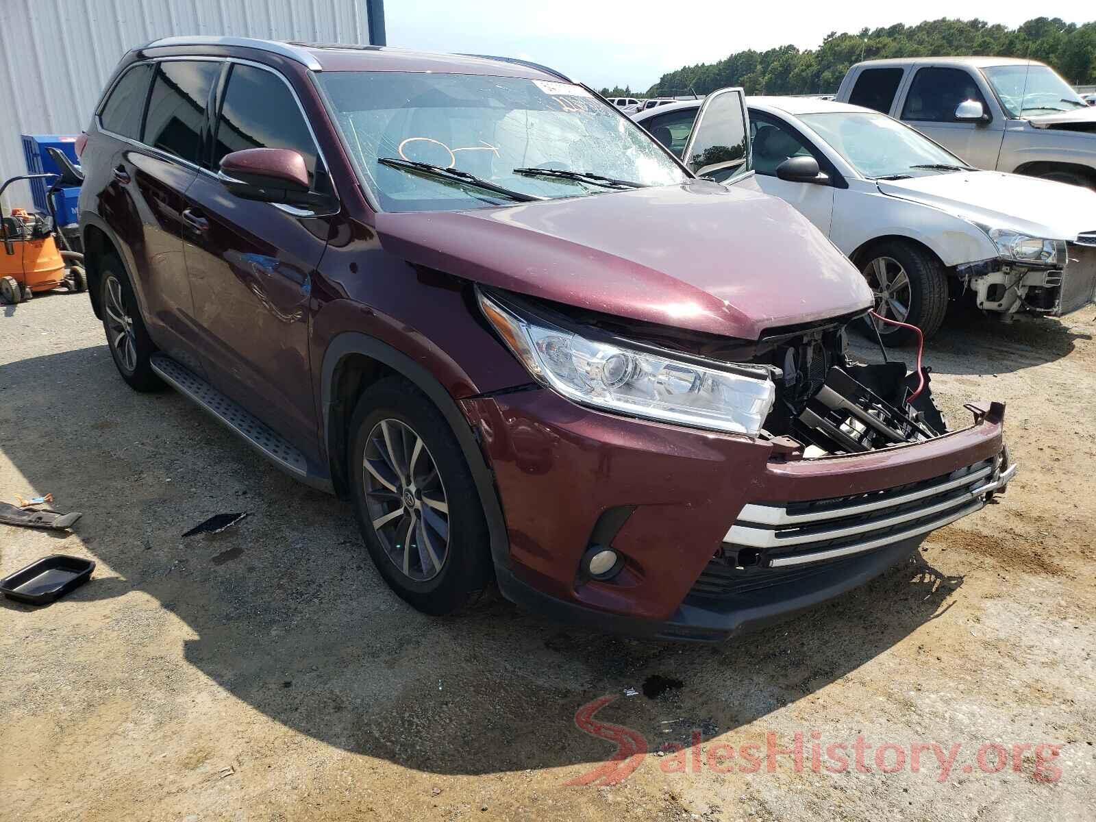 5TDKZRFHXHS220612 2017 TOYOTA HIGHLANDER