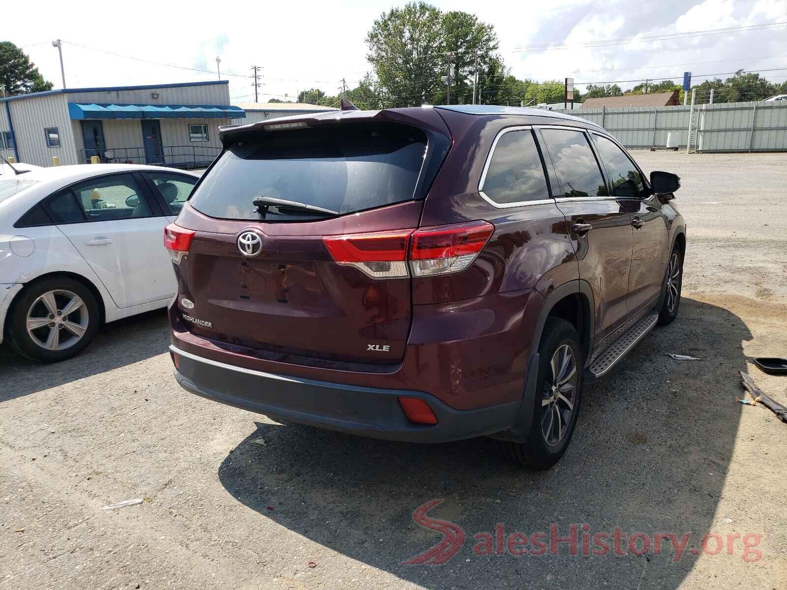 5TDKZRFHXHS220612 2017 TOYOTA HIGHLANDER