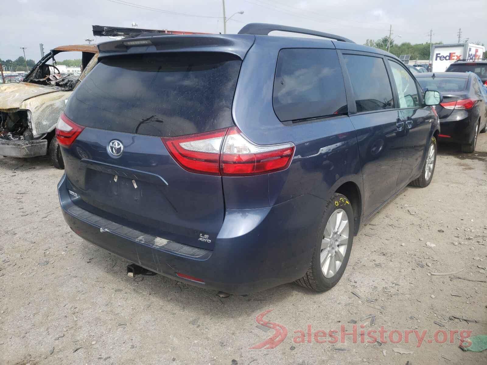 5TDJK3DC2GS139025 2016 TOYOTA SIENNA