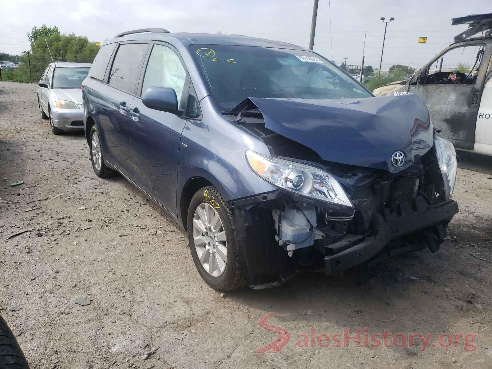 5TDJK3DC2GS139025 2016 TOYOTA SIENNA