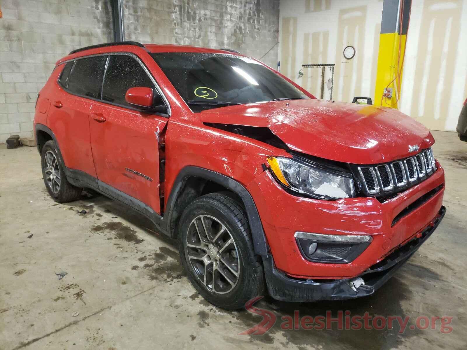 3C4NJDBB3LT143167 2020 JEEP COMPASS