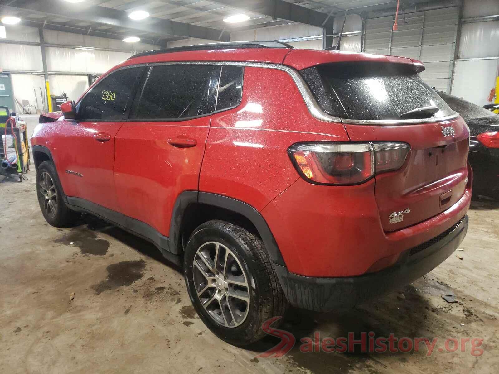 3C4NJDBB3LT143167 2020 JEEP COMPASS