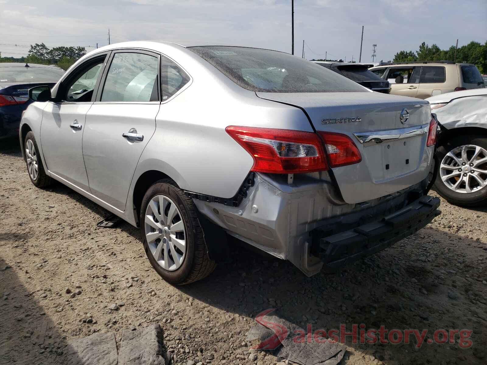 3N1AB7AP4KY307220 2019 NISSAN SENTRA