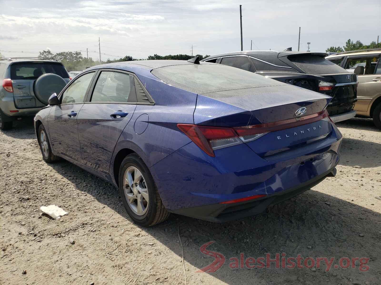 5NPLL4AG2MH036630 2021 HYUNDAI ELANTRA