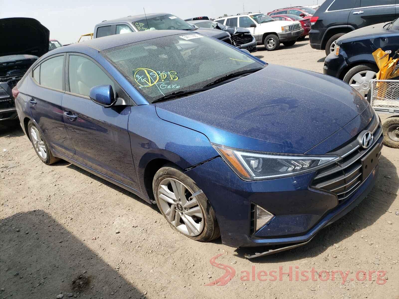 5NPD84LF3LH570230 2020 HYUNDAI ELANTRA