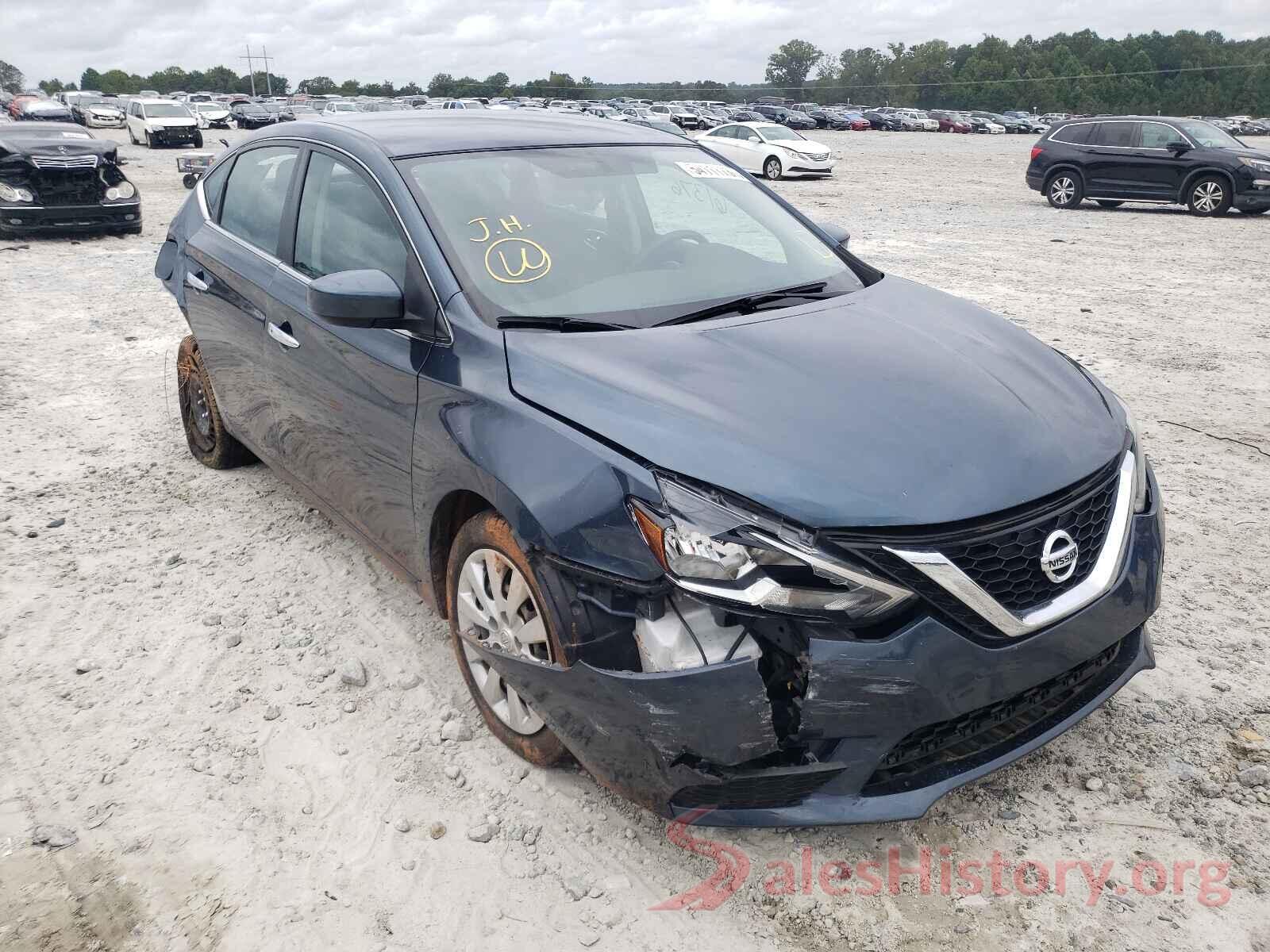 3N1AB7AP9HY353019 2017 NISSAN SENTRA