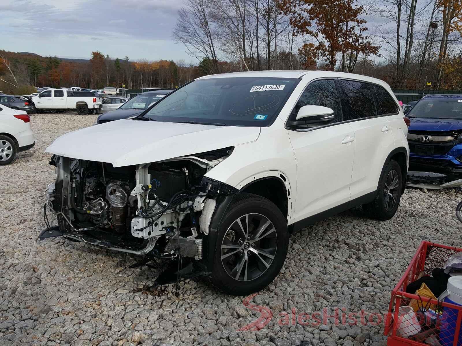 5TDBZRFH7KS731931 2019 TOYOTA HIGHLANDER