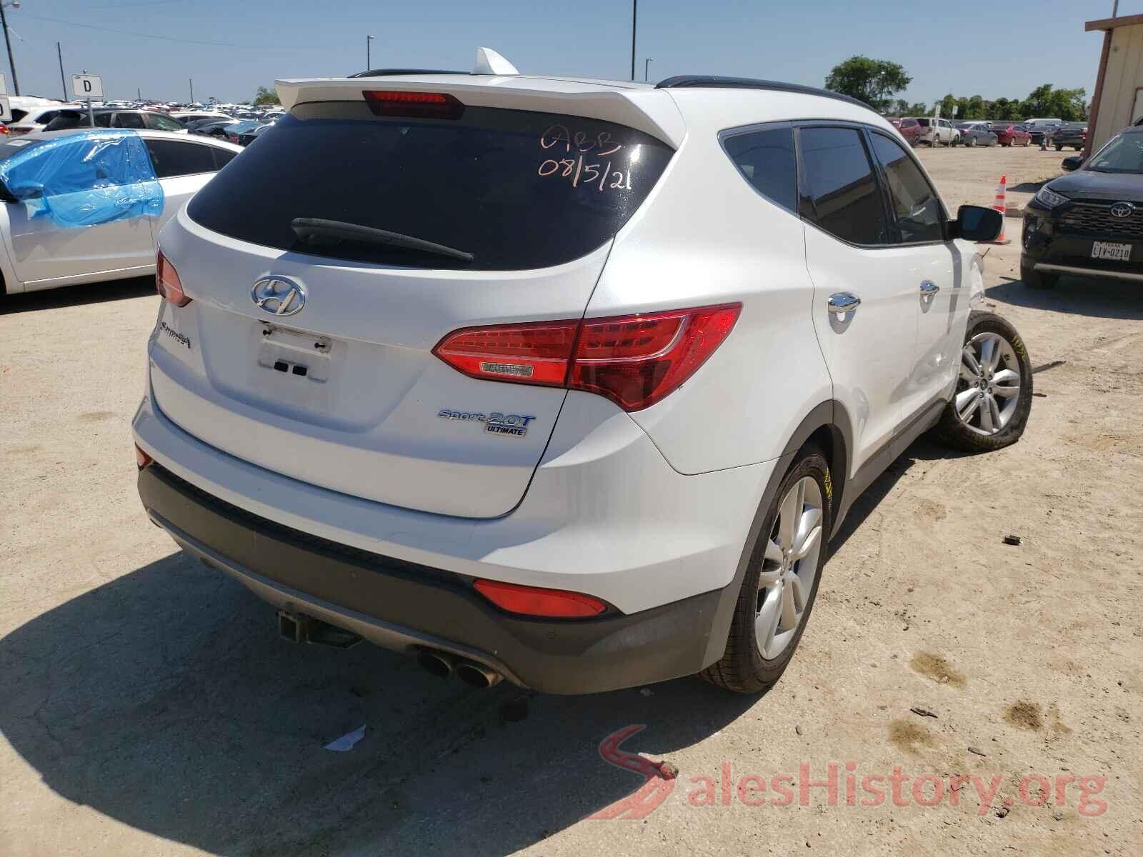 5XYZW4LA6GG371475 2016 HYUNDAI SANTA FE