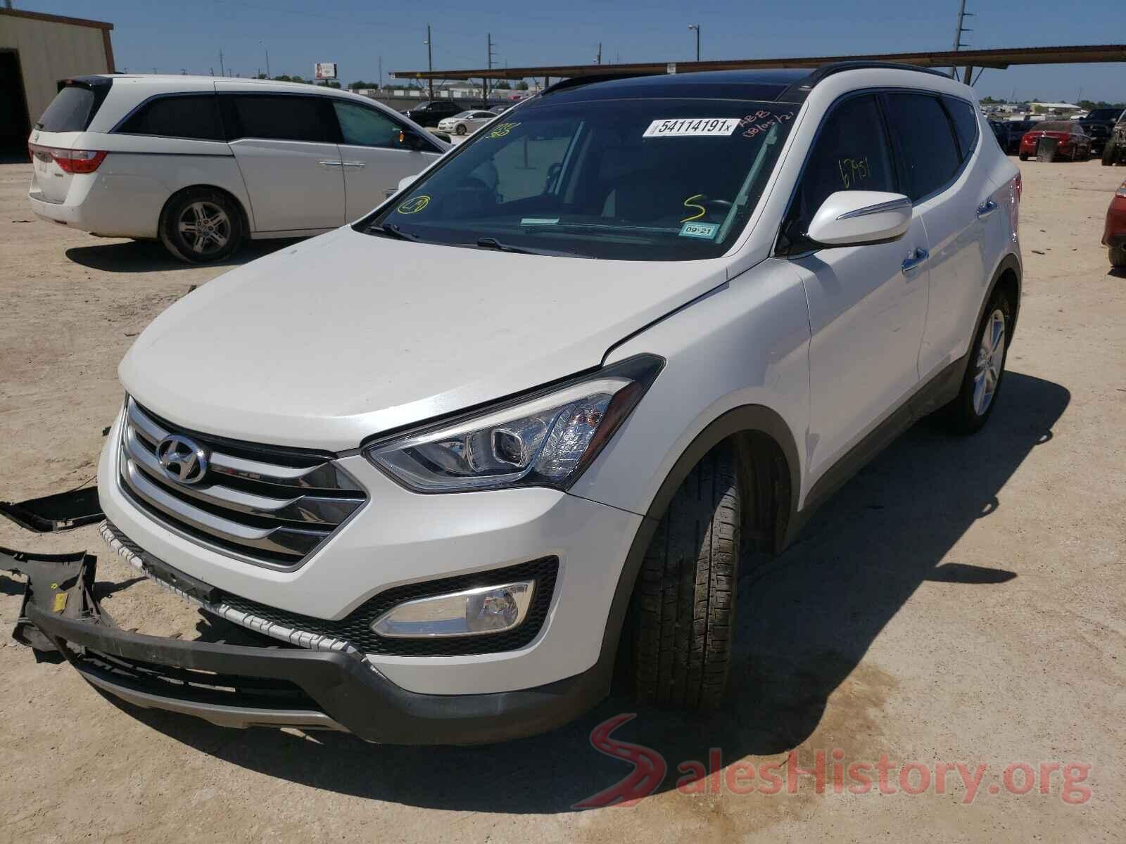 5XYZW4LA6GG371475 2016 HYUNDAI SANTA FE