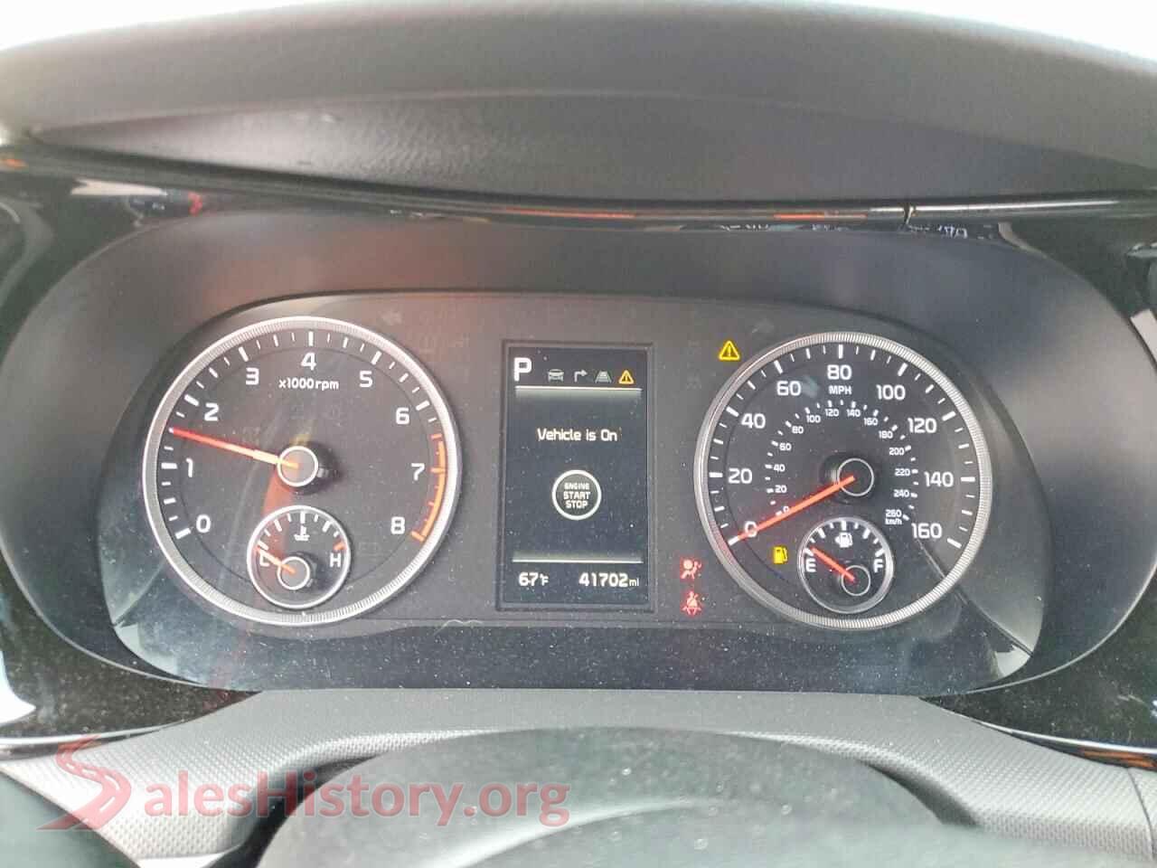 2023 KIA K5 VIN 5XXG64J23PG172939, interior center console