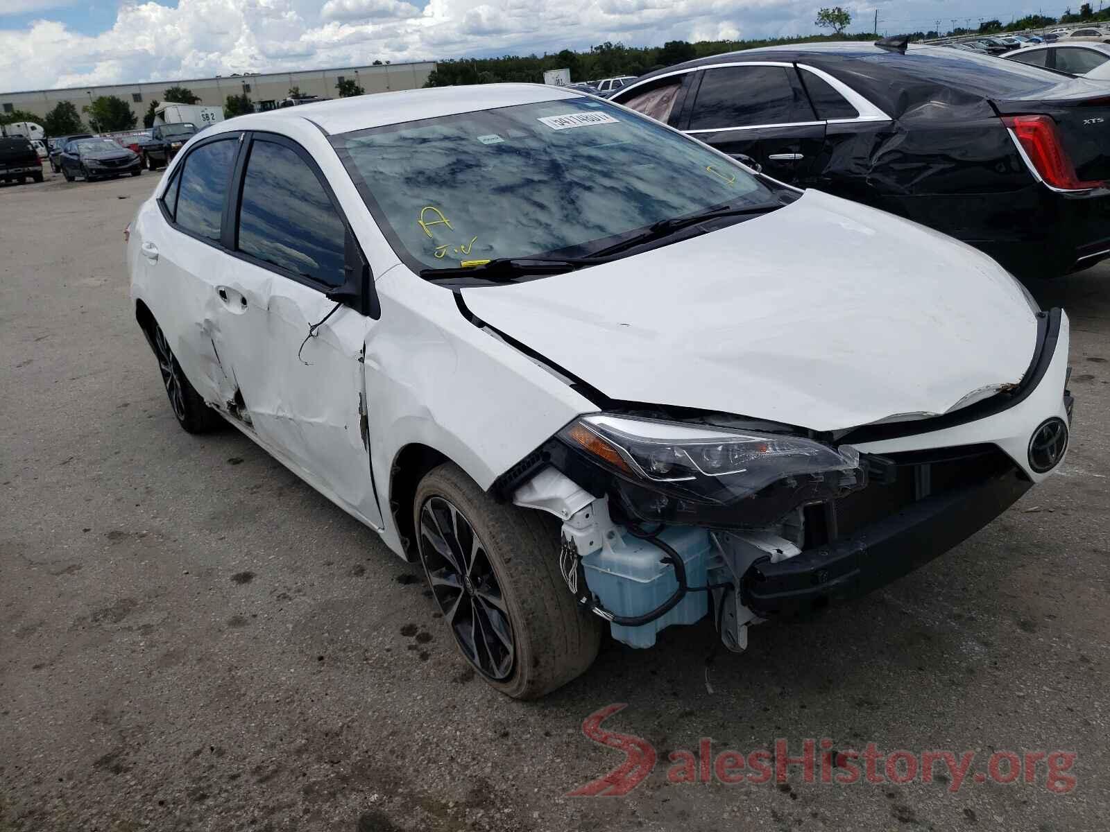 2T1BURHE0KC177075 2019 TOYOTA COROLLA