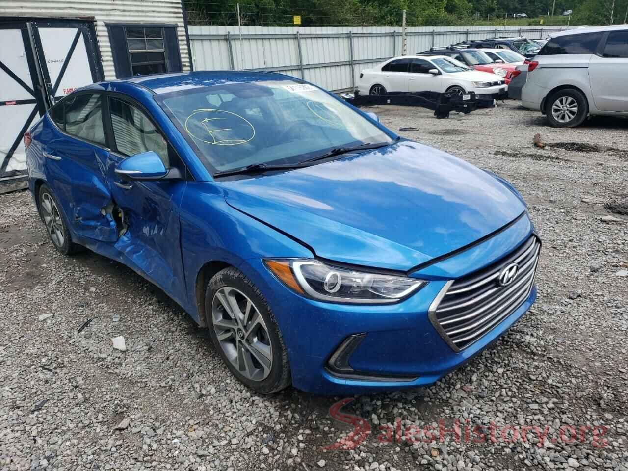 KMHD84LF6HU224617 2017 HYUNDAI ELANTRA