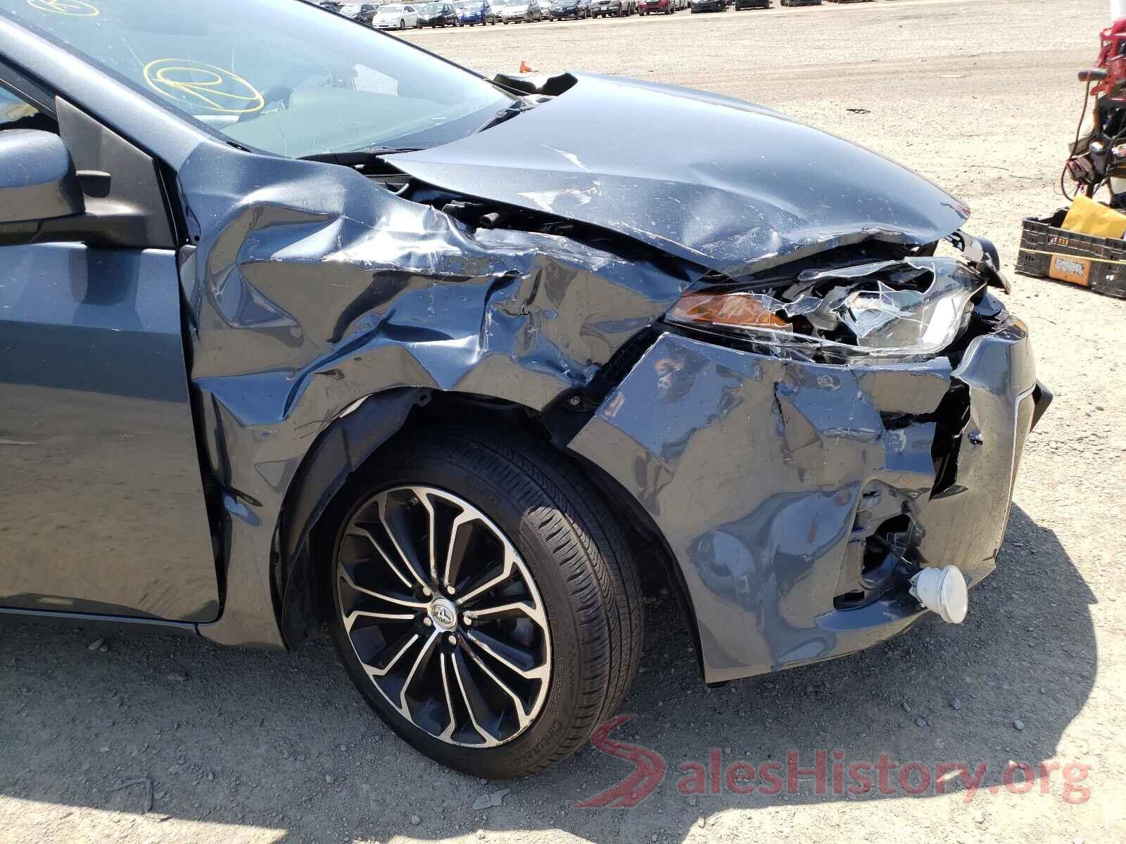 5YFBURHE6GP367230 2016 TOYOTA COROLLA