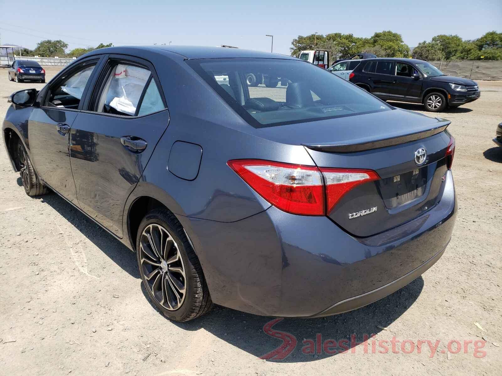 5YFBURHE6GP367230 2016 TOYOTA COROLLA