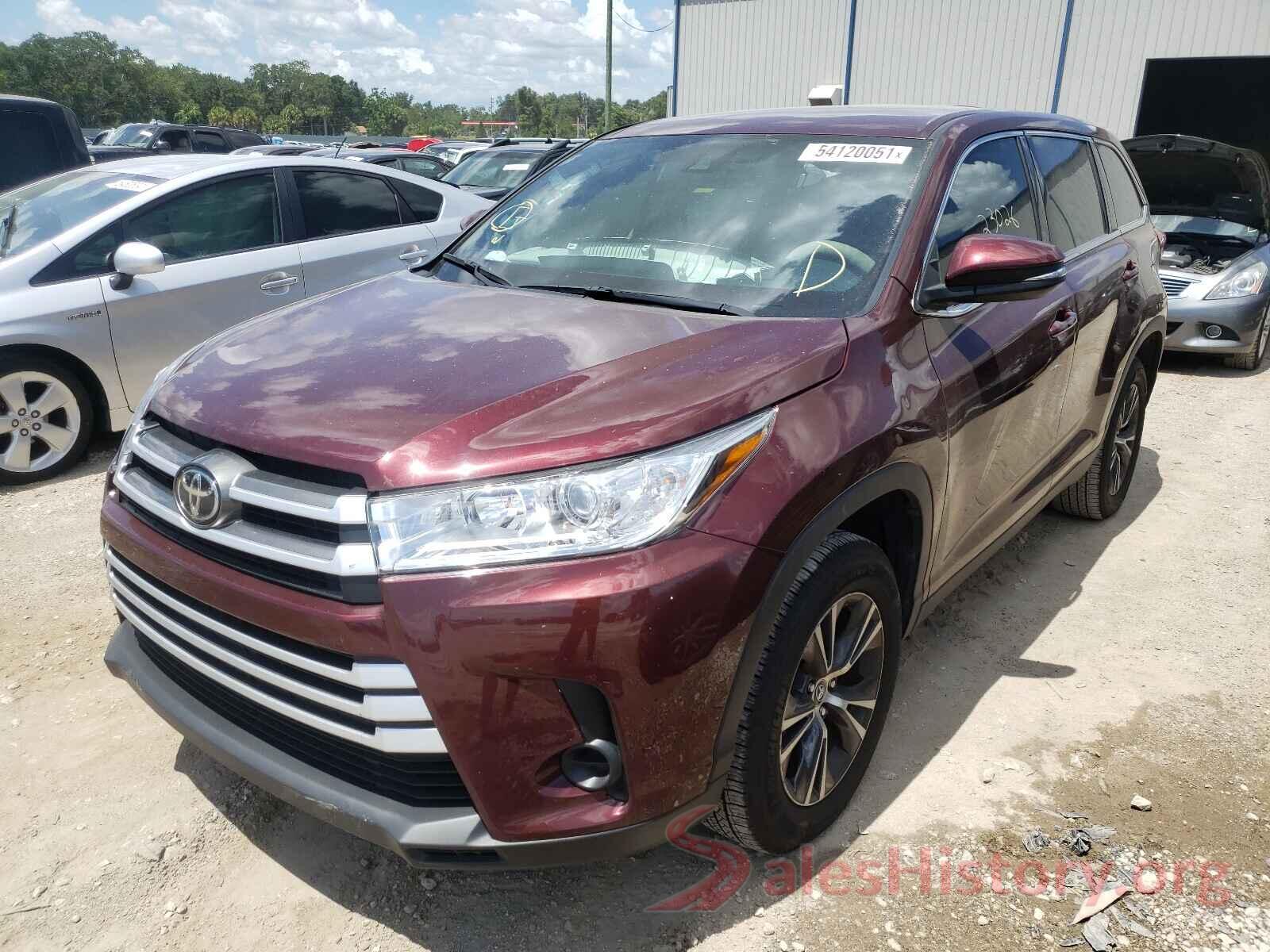 5TDZARFH6KS059107 2019 TOYOTA HIGHLANDER