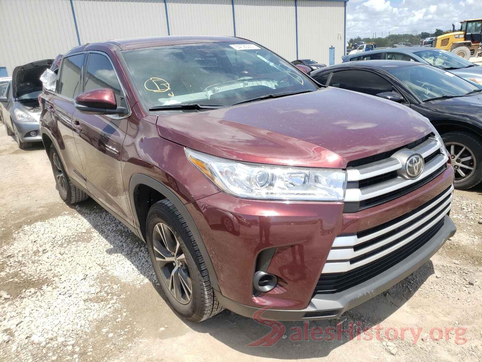 5TDZARFH6KS059107 2019 TOYOTA HIGHLANDER