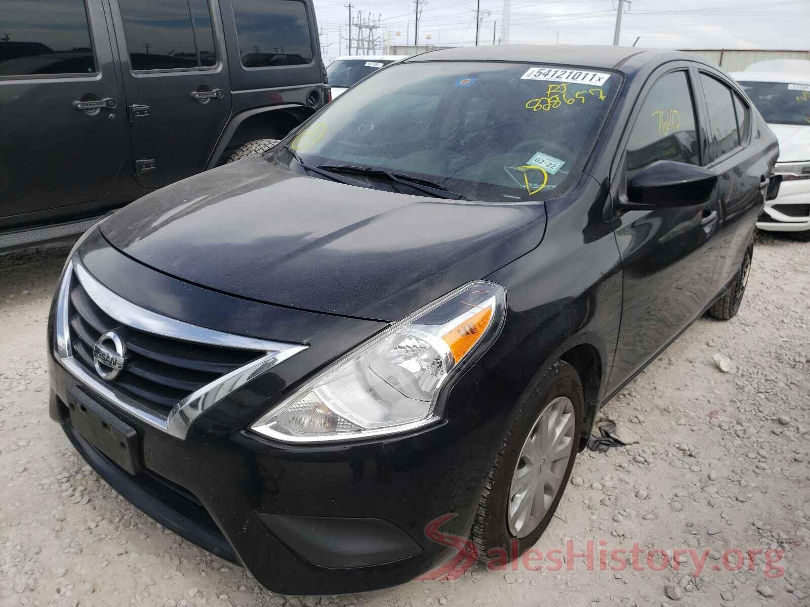 3N1CN7APXHL828657 2017 NISSAN VERSA