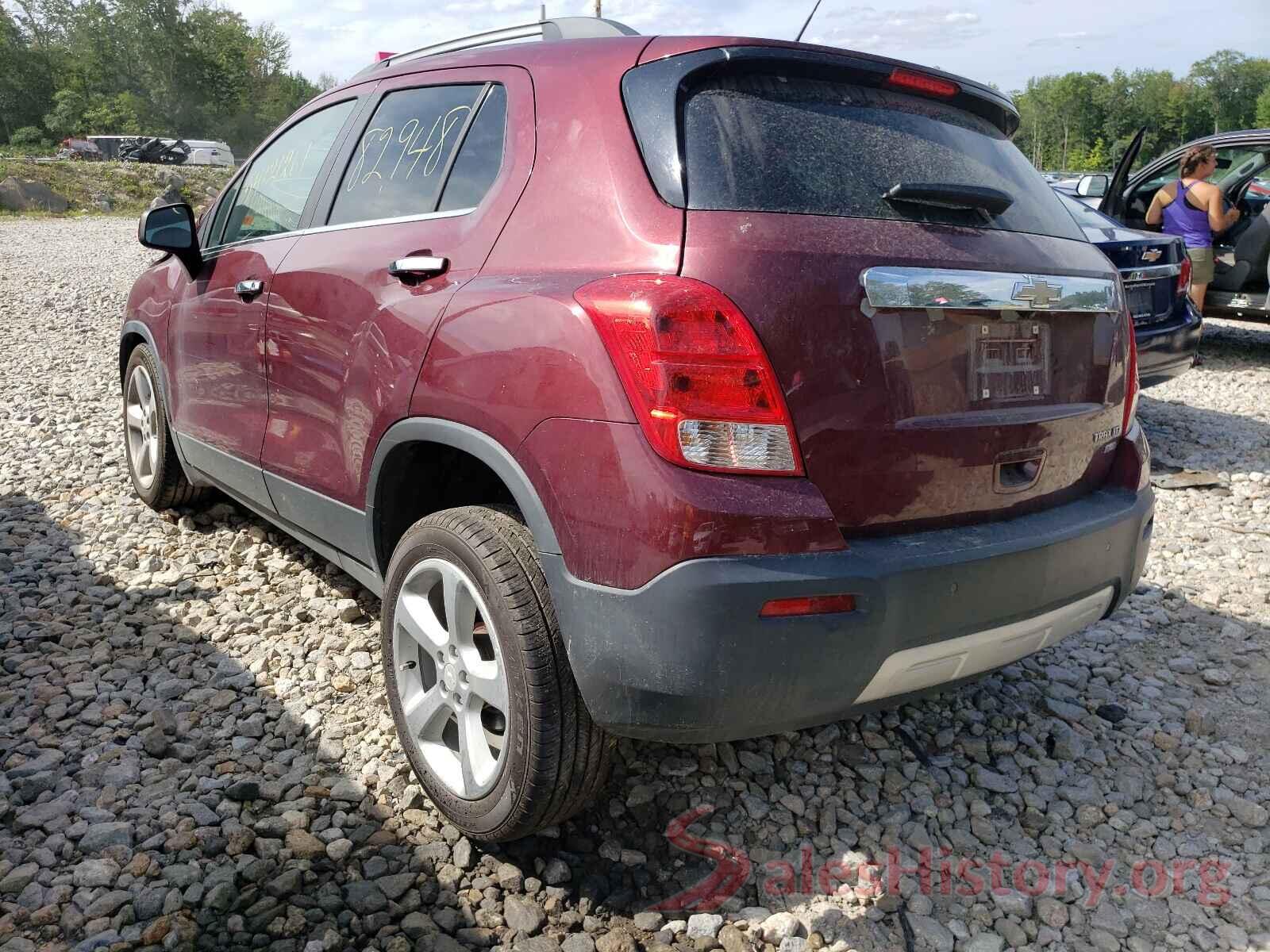 3GNCJRSB7GL175072 2016 CHEVROLET TRAX