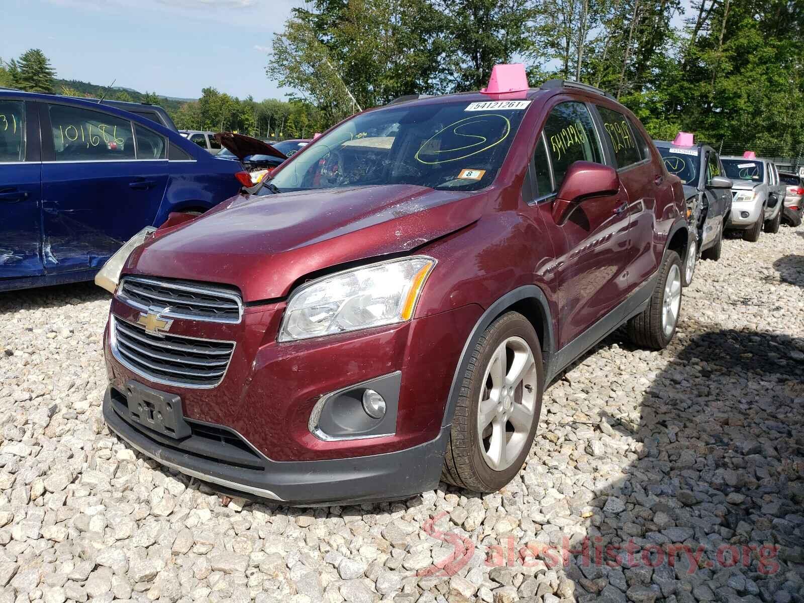 3GNCJRSB7GL175072 2016 CHEVROLET TRAX