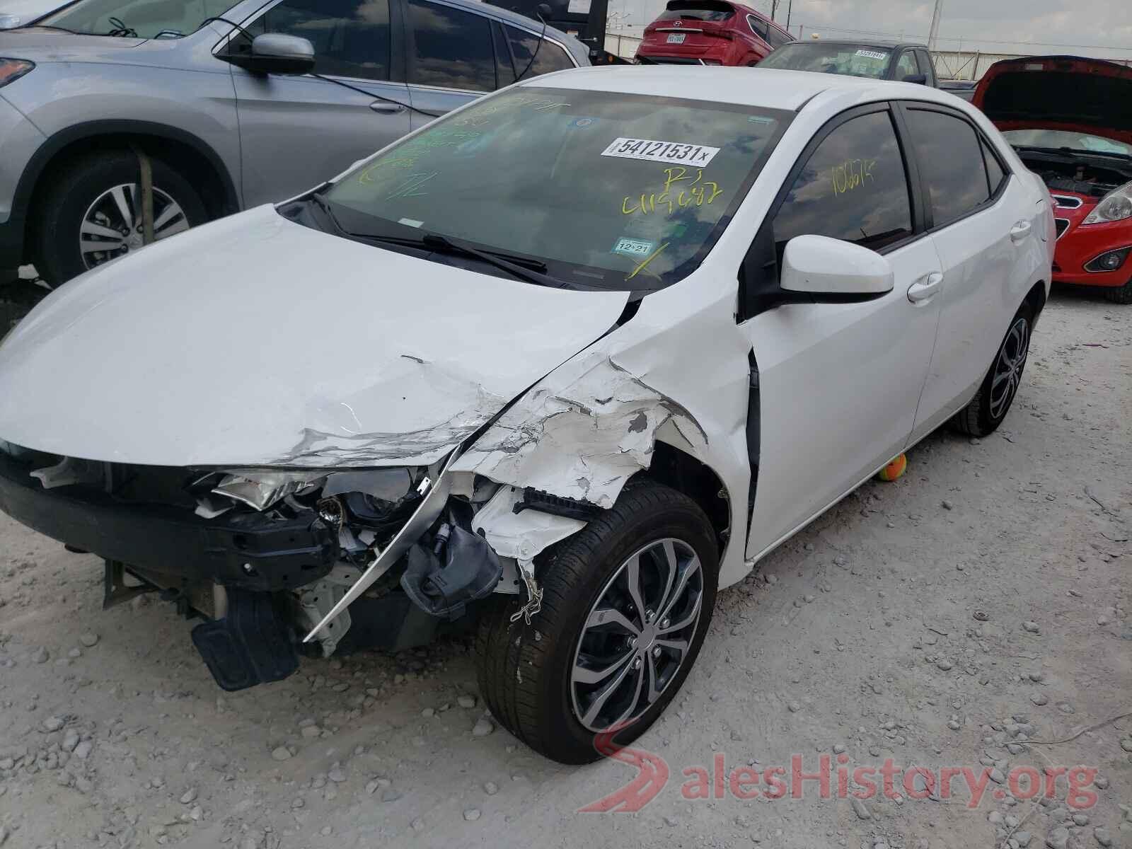 5YFBURHE8GP415682 2016 TOYOTA COROLLA