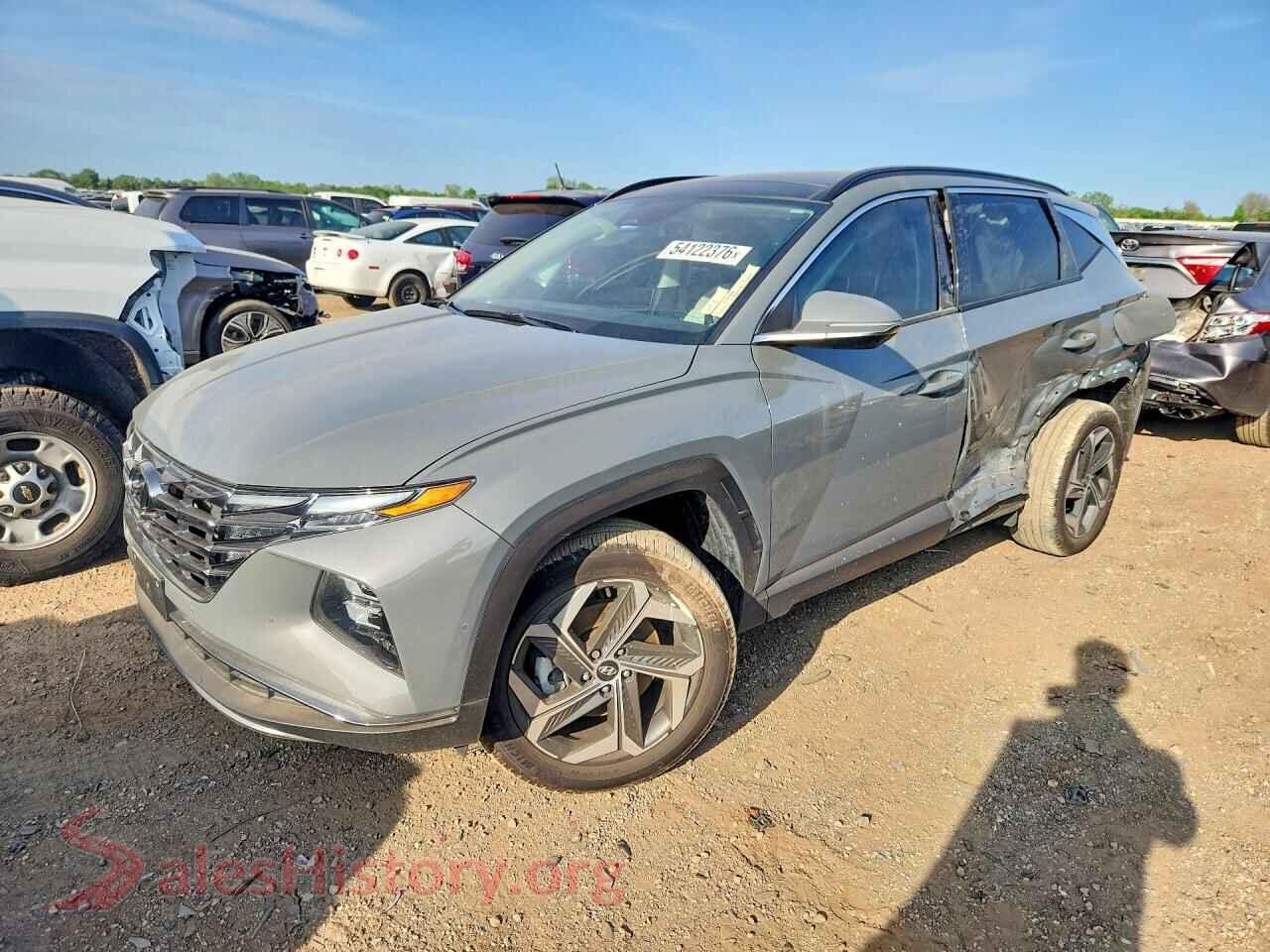 2024 HYUNDAI TUCSON VIN 5NMJECDEXRH375193, auction photo