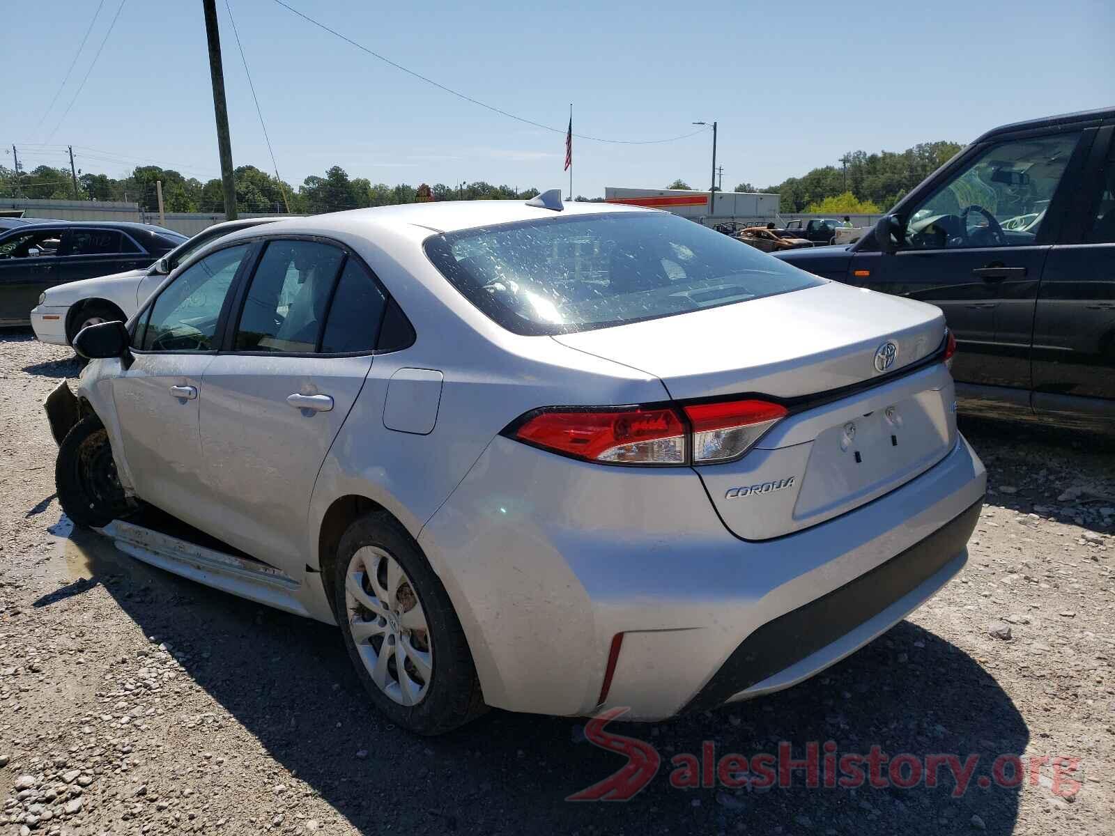 5YFEPRAE4LP122158 2020 TOYOTA COROLLA