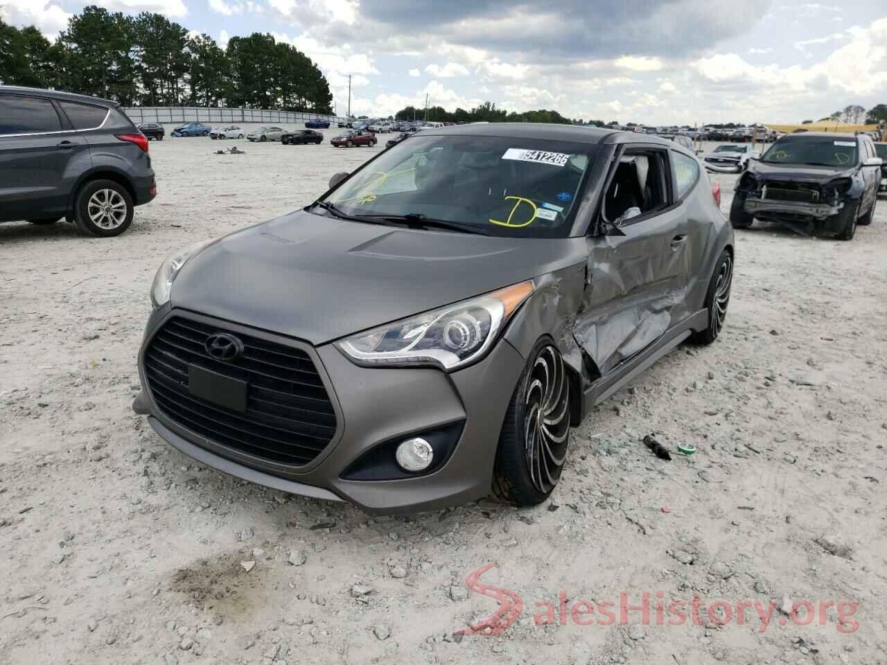 KMHTC6AE8FU221022 2015 HYUNDAI VELOSTER