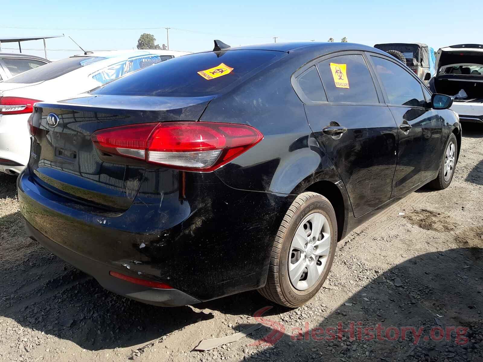 3KPFK4A7XJE220407 2018 KIA FORTE