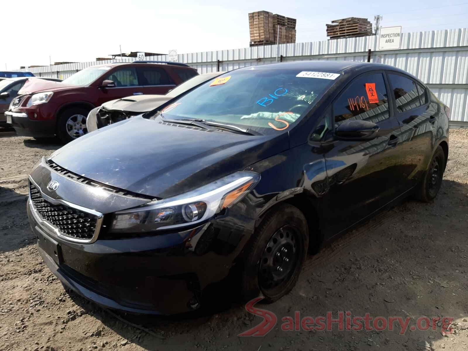 3KPFK4A7XJE220407 2018 KIA FORTE