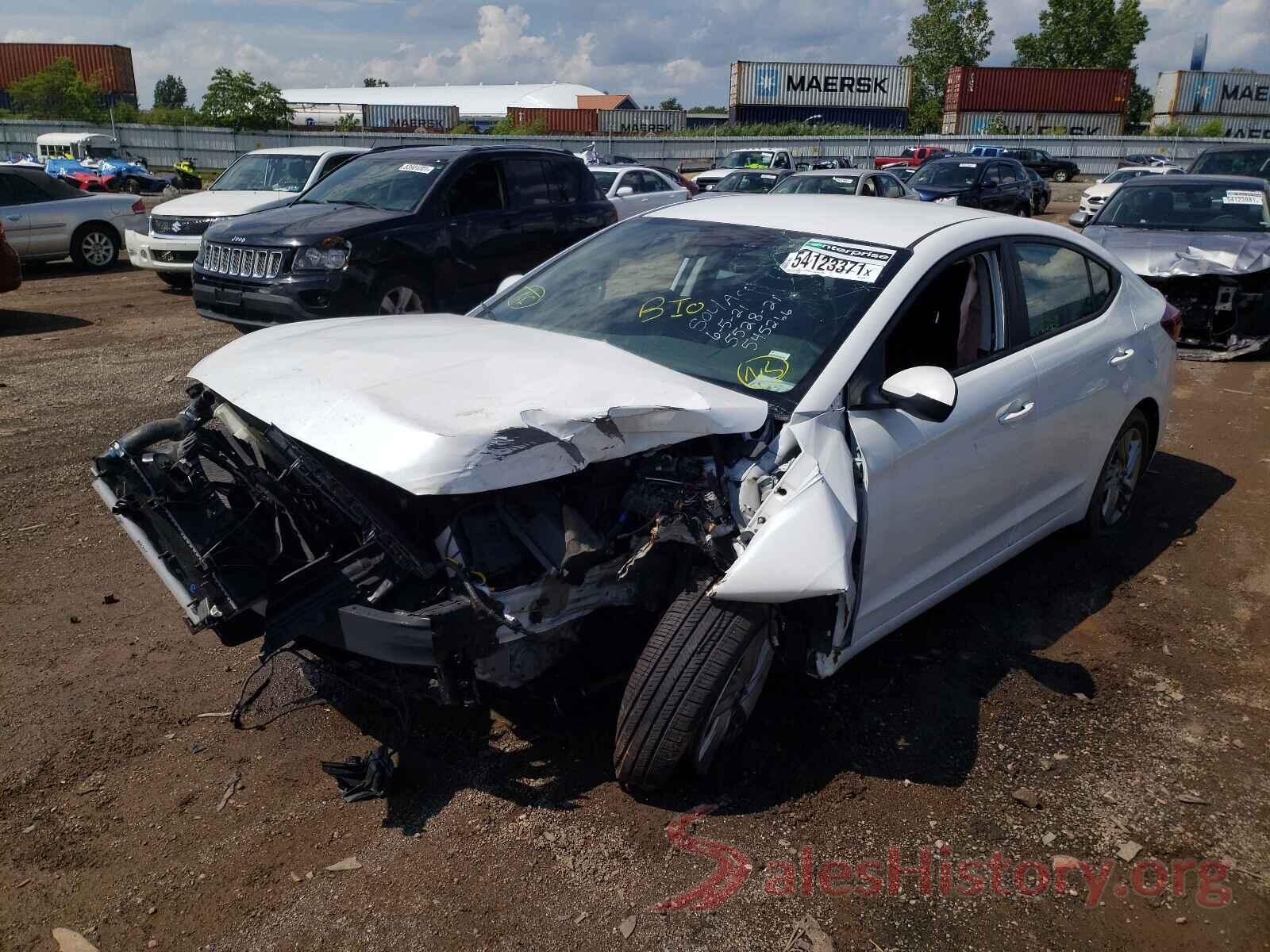 5NPD84LF9LH545266 2020 HYUNDAI ELANTRA