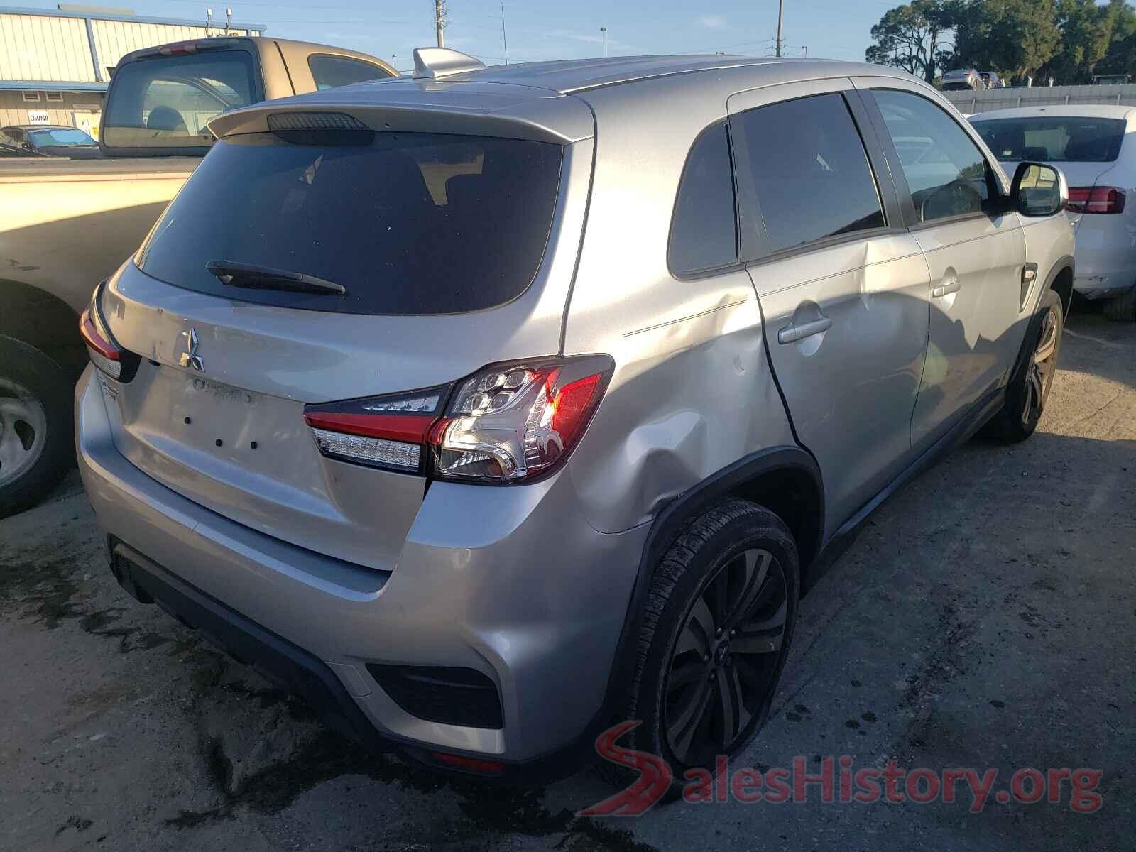 JA4AP3AU1LU002608 2020 MITSUBISHI OUTLANDER