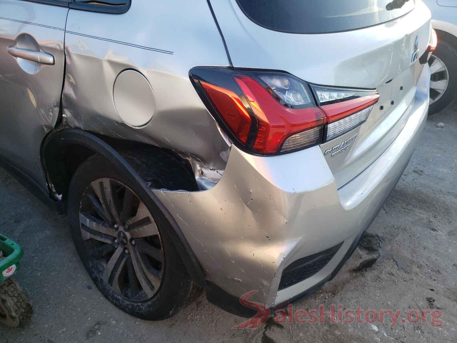 JA4AP3AU1LU002608 2020 MITSUBISHI OUTLANDER