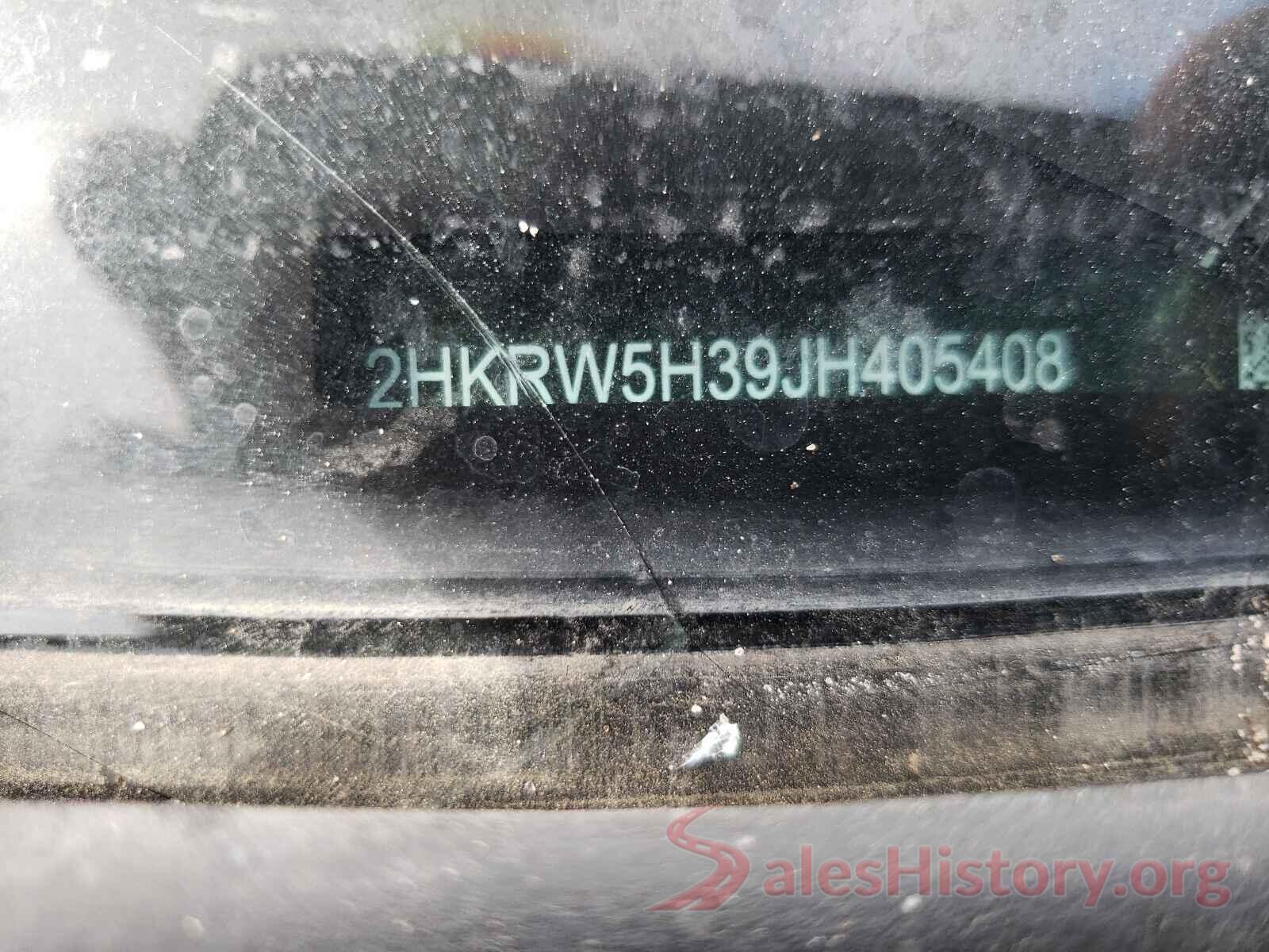 2HKRW5H39JH405408 2018 HONDA CRV