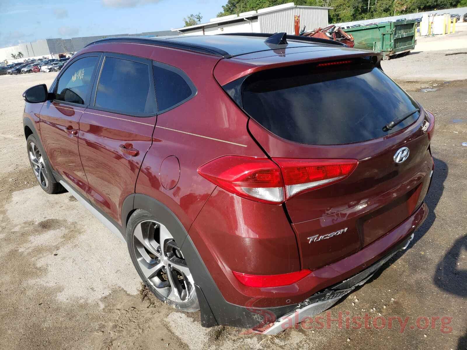 KM8J3CA2XJU621779 2018 HYUNDAI TUCSON