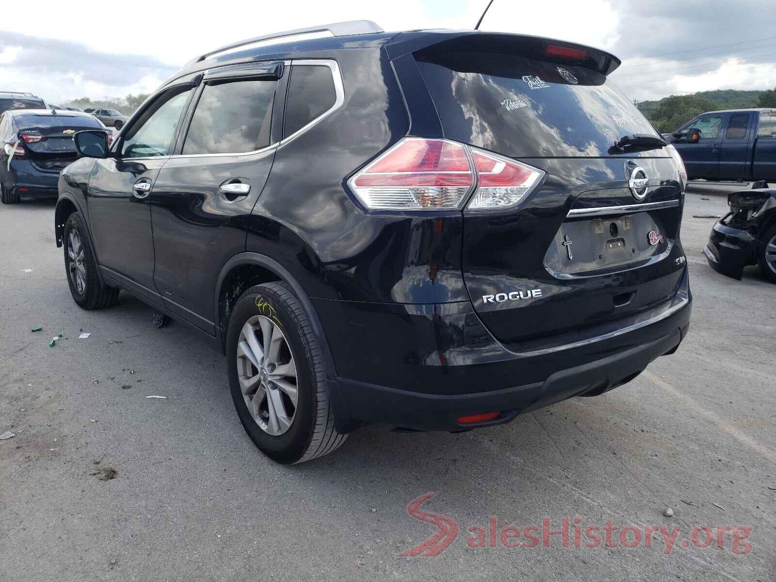 KNMAT2MV1GP691344 2016 NISSAN ROGUE