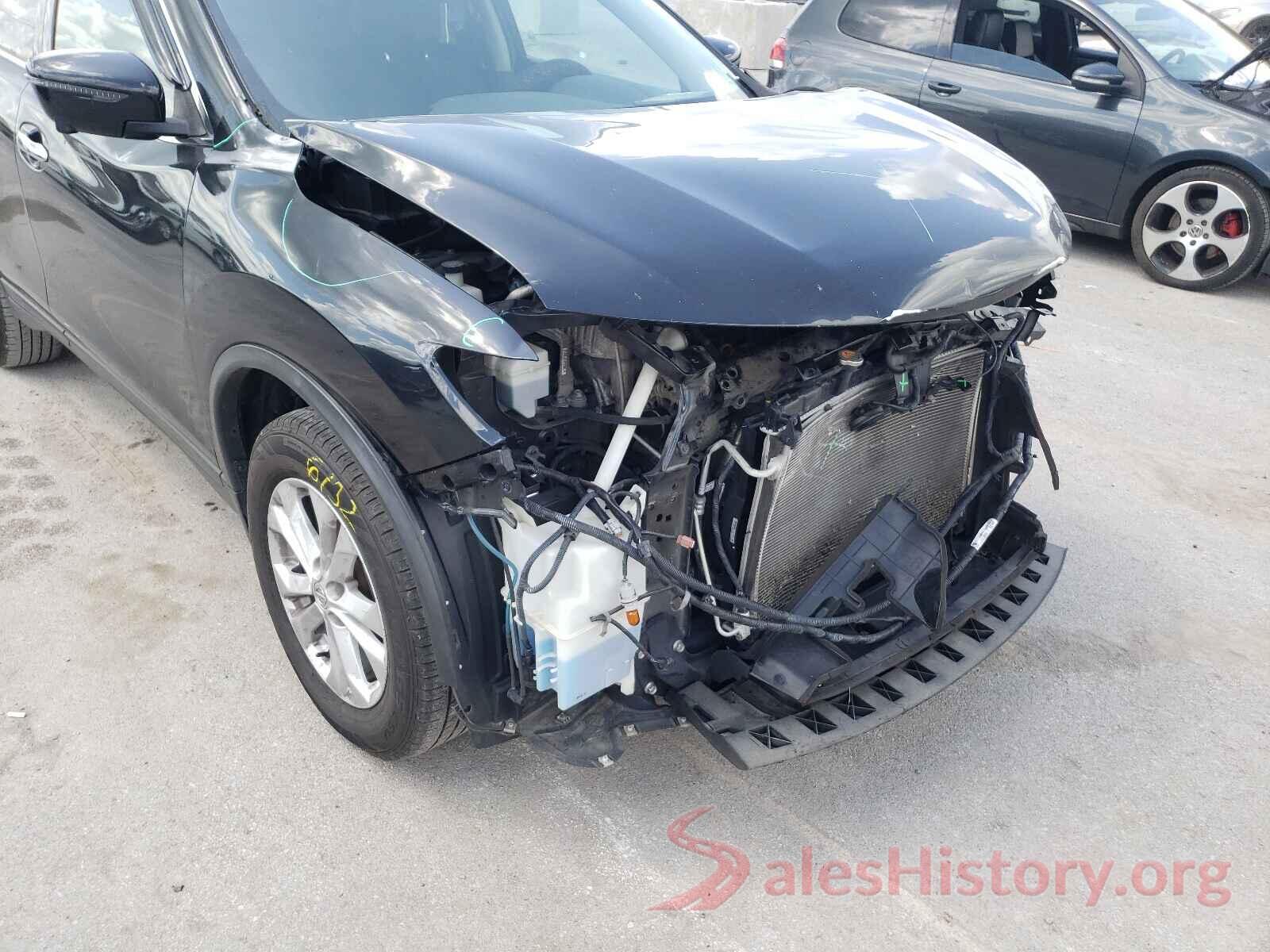 KNMAT2MV1GP691344 2016 NISSAN ROGUE