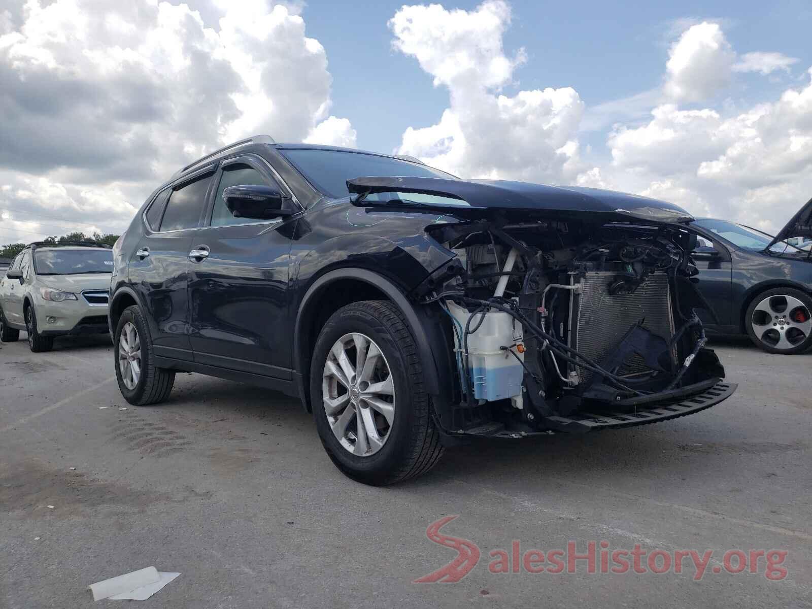 KNMAT2MV1GP691344 2016 NISSAN ROGUE