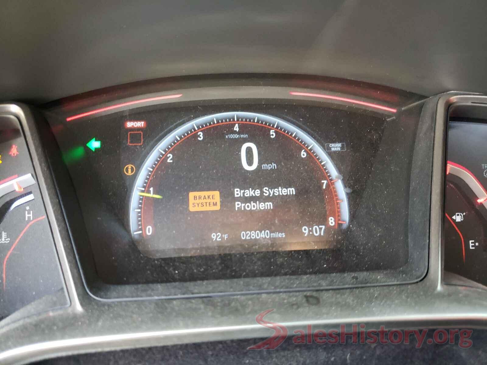 SHHFK8G71KU204881 2019 HONDA CIVIC