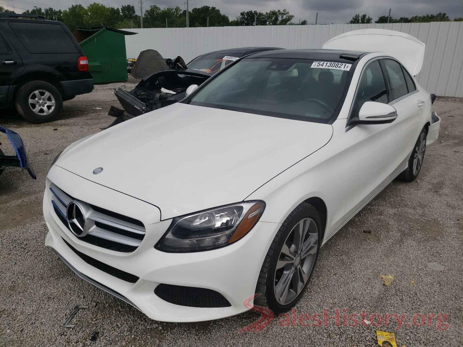 55SWF4JBXHU190563 2017 MERCEDES-BENZ C-CLASS