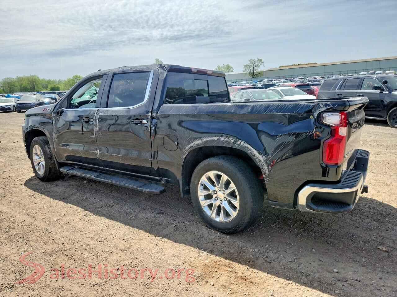 2022 CHEVROLET SILVERADO VIN 3GCUYGEDXNG110703, front view