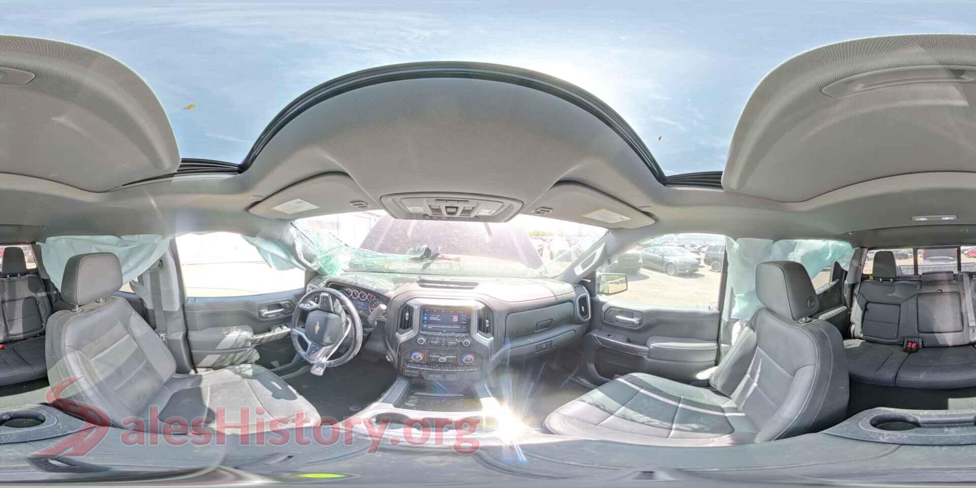 2022 CHEVROLET SILVERADO VIN 3GCUYGEDXNG110703, damage close-up